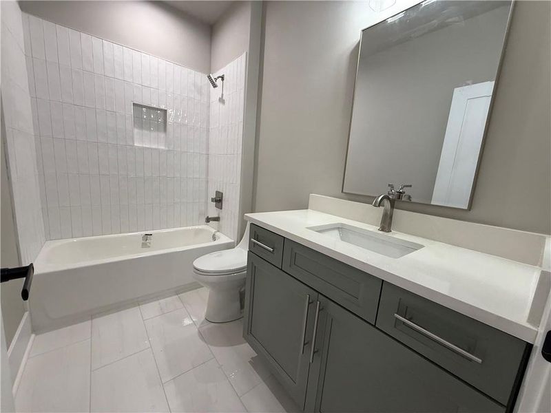 Furnished interior view inside a new home in , Marietta (Image 6).