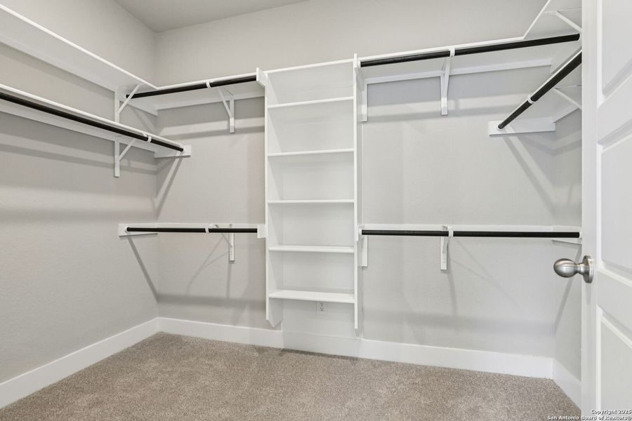 Spacious, unfurnished interior of a new home in Legendary Trails - Premier Series, Cibolo (Image 41).