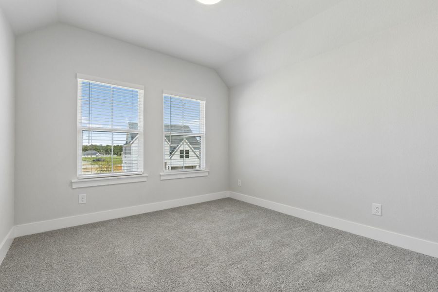 Spacious, unfurnished interior of a new home in Painted Tree Woodland West, McKinney (Image 26). Spacious, unfurnished interior of a new home in Painted Tree Woodland West, McKinney (Image 26).