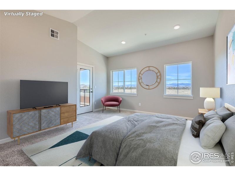 Furnished interior view inside a new home in , Longmont (Image 10).