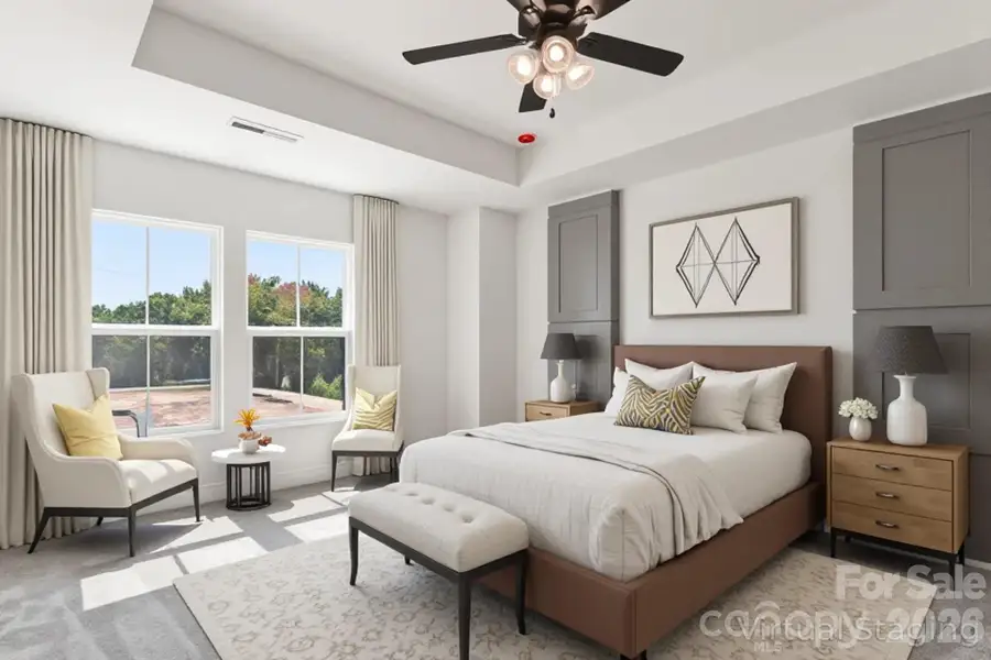 Furnished interior view inside a new home in , Granite Quarry (Image 3).