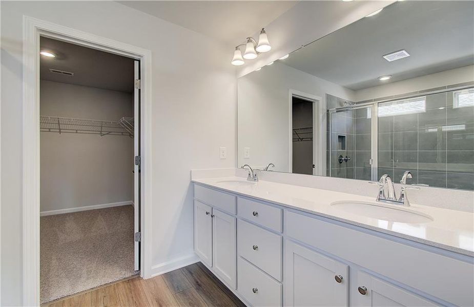 Furnished interior view inside a new home in Bowers Farm, McDonough (Image 8).