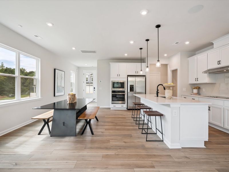 Furnished interior view inside a new home in Millstone, Cramerton (Image 5).