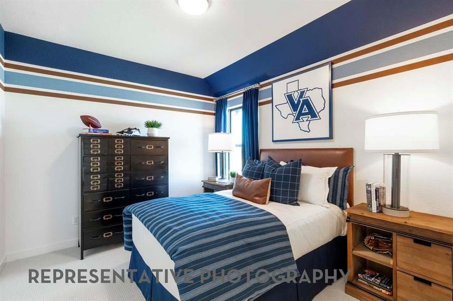 Furnished interior view inside a new home in Mosaic, Celina (Image 15).