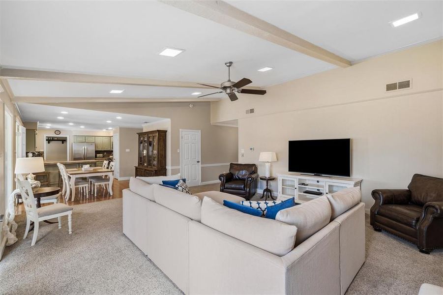 Furnished interior view inside a new home in , Holly Lake Ranch (Image 12).