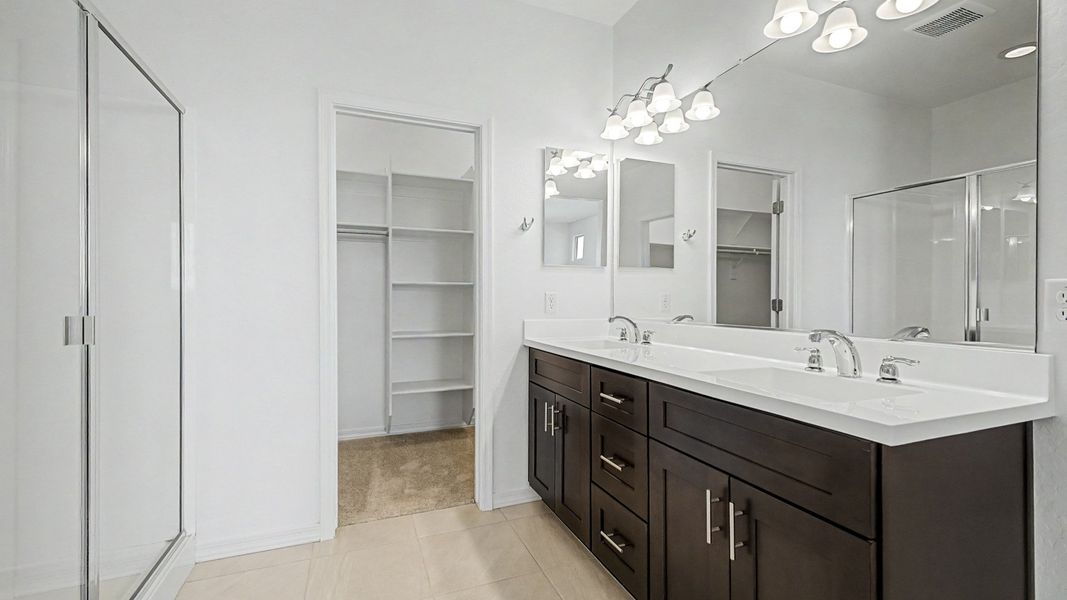 Furnished interior view inside a new home in The Villas at Mystic, Peoria (Image 13).