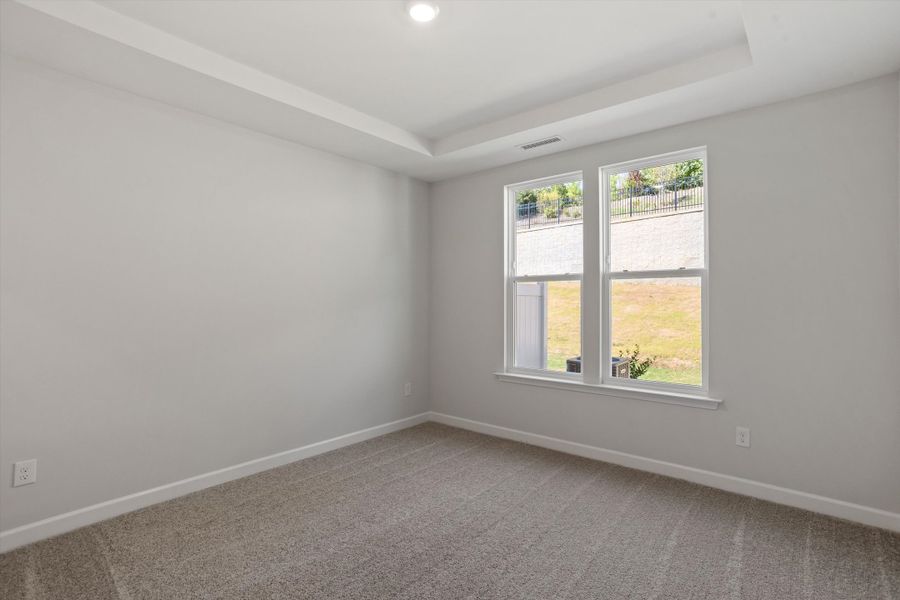 Spacious, unfurnished interior of a new home in Ovation at Sweetbrier, Durham (Image 19).