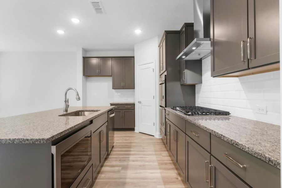 Furnished interior view inside a new home in Maddox Landing, Hoschton (Image 9).