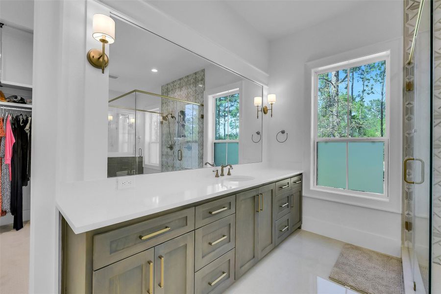 Furnished interior view inside a new home in , Montgomery (Image 10).