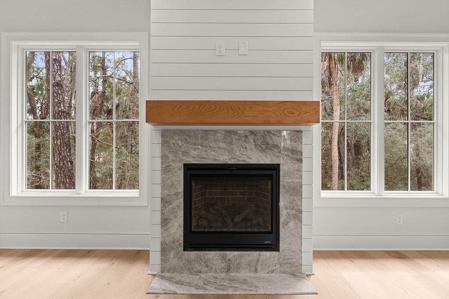 Close-up of interior finishes inside a home in , Seabrook Island (Image 20).