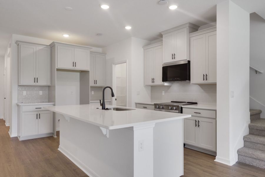Furnished interior view inside a new home in Towns at Riverwalk, Sanford (Image 4).