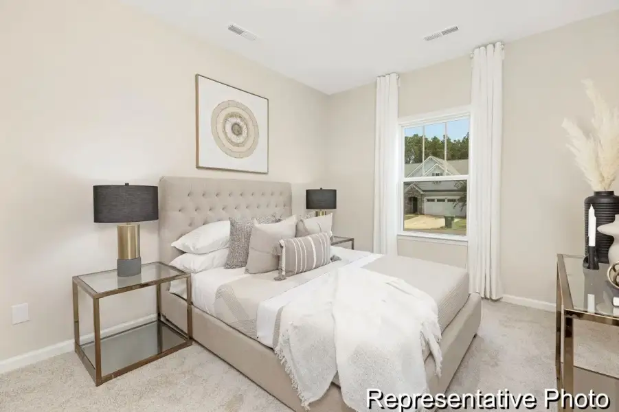 Furnished interior view inside a new home in Huntington Hills, Lincolnton (Image 25). Furnished interior view inside a new home in Huntington Hills, Lincolnton (Image 25).