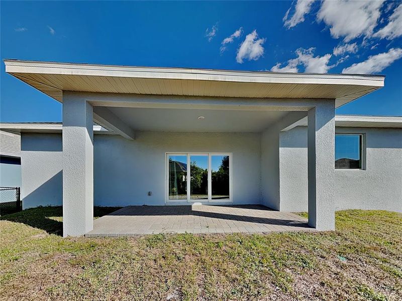 Exterior details and patio area of a home in , Rotonda West (Image 3).