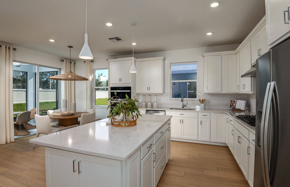 Furnished interior view inside a new home in Riverwood, Zephyrhills (Image 3).