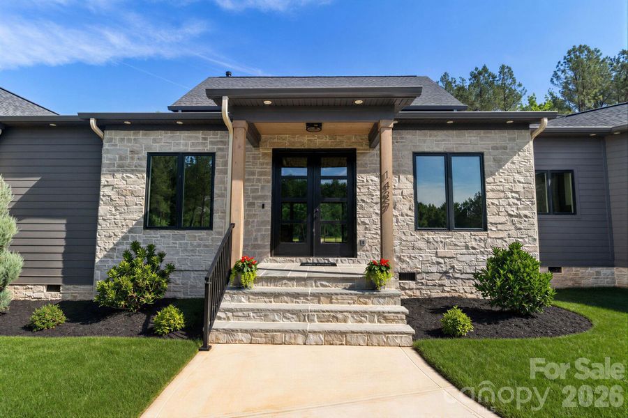 Exterior details and patio area of a home in , Rock Hill (Image 36).