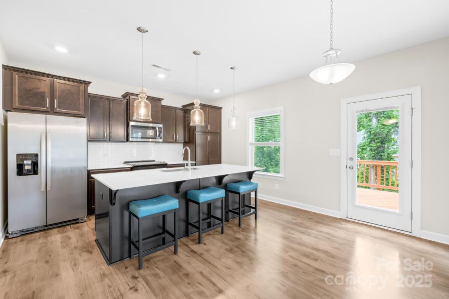 Furnished interior view inside a new home in , Mooresville (Image 5).