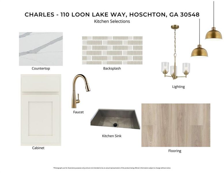 Sample of building materials used in homes in Twin Lakes, Hoschton (Image 3).