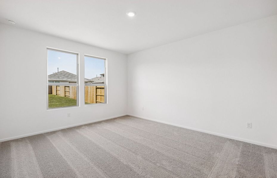 Spacious, unfurnished interior of a new home in Mavera, Conroe (Image 31). Spacious, unfurnished interior of a new home in Mavera, Conroe (Image 31).