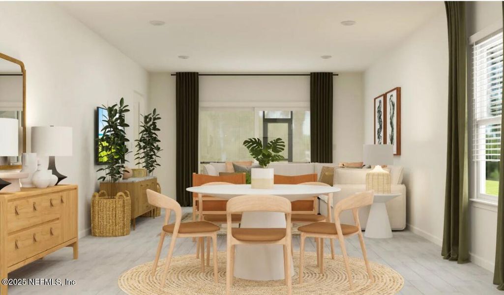 Furnished interior view inside a new home in Stillwater | Active Adult 55+: Stillwater (40s) - Royal Collection, St. Johns (Image 5). Furnished interior view inside a new home in Stillwater | Active Adult 55+: Stillwater (40s) - Royal Collection, St. Johns (Image 5).