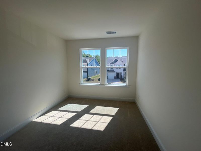 Bedroom 2 with double windows