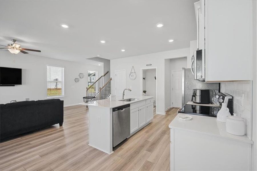 Furnished interior view inside a new home in , McDonough (Image 12).