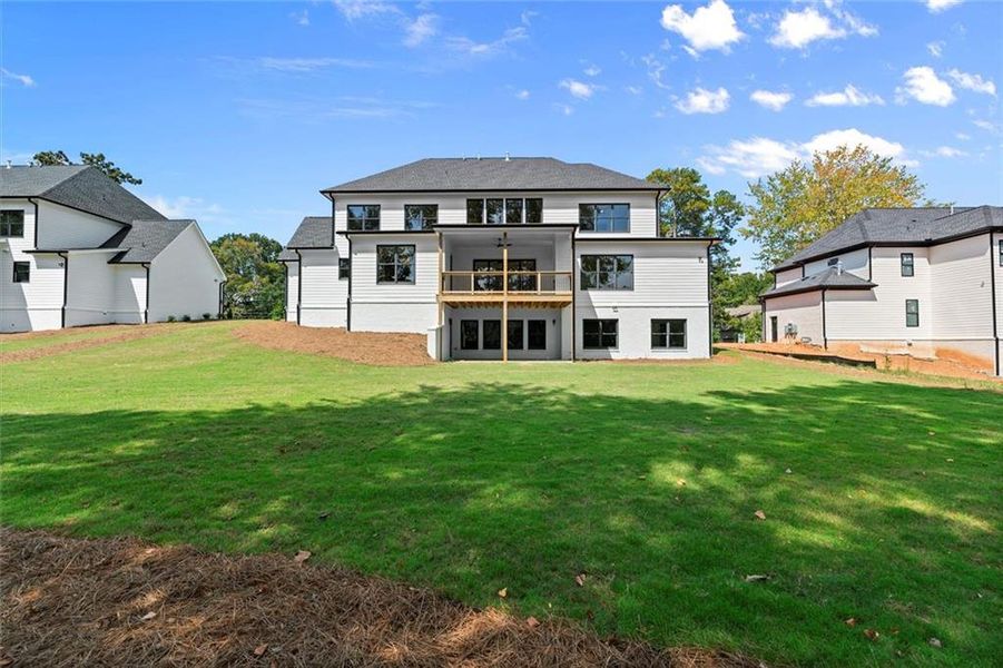 Front exterior of a new home in , Marietta, GA, highlighting curb appeal (Image 23).