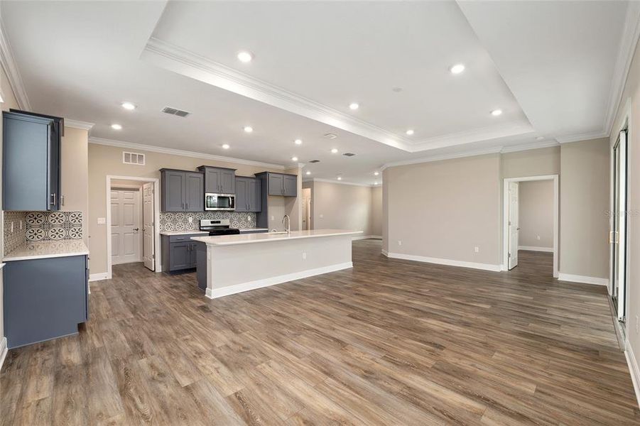 Furnished interior view inside a new home in , Ocala (Image 35).