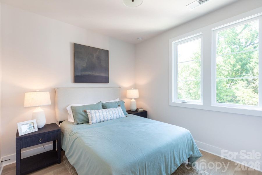 Furnished interior view inside a new home in , Charlotte (Image 27).