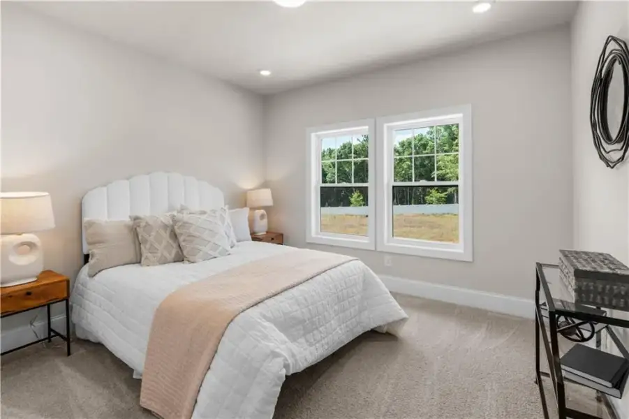 Furnished interior view inside a new home in The Villas at Aberdeen, Hoschton (Image 9). Furnished interior view inside a new home in The Villas at Aberdeen, Hoschton (Image 9).