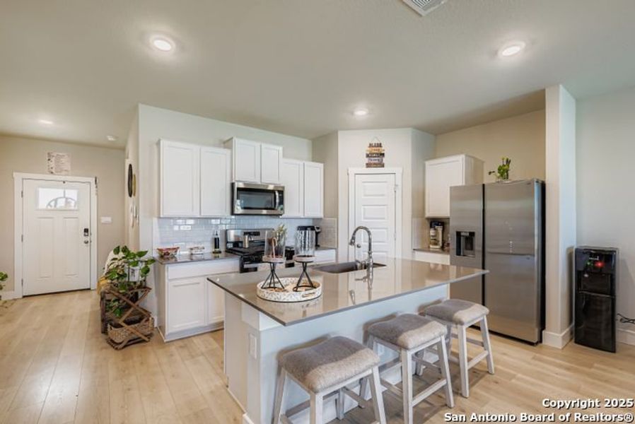 Furnished interior view inside a new home in Riverstone at Westpointe, San Antonio (Image 6).