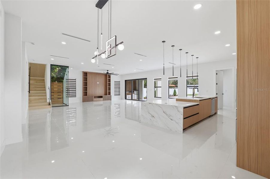 Furnished interior view inside a new home in , Tampa (Image 9).