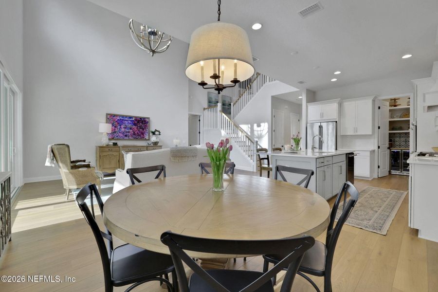 Furnished interior view inside a new home in Settler's Landing at Nocatee, Ponte Vedra (Image 49).
