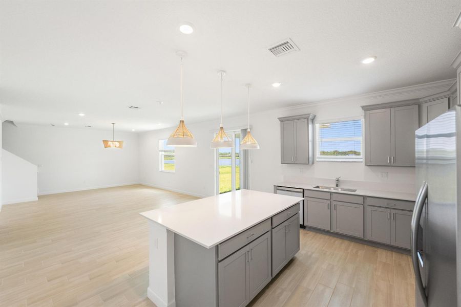 Furnished interior view inside a new home in , Fort Pierce (Image 6). Furnished interior view inside a new home in , Fort Pierce (Image 6).