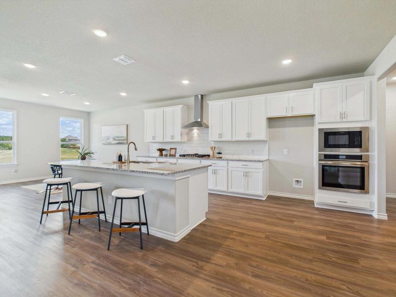 Representative furnished interior of a home built from the The Foster E by Davidson Homes LLC in Potranco Oaks, Castroville (Image 26). Representative furnished interior of a home built from the The Foster E by Davidson Homes LLC in Potranco Oaks, Castroville (Image 26).