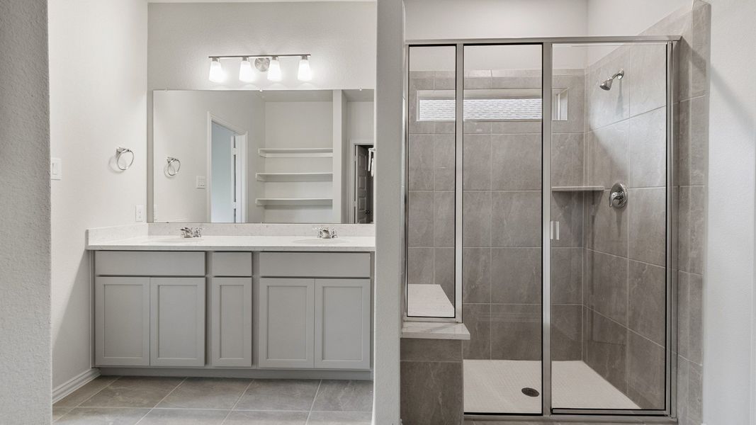 Representative furnished interior of a home built from the Benchmark by Brightland Homes in Mostyn Springs, Magnolia (Image 11).