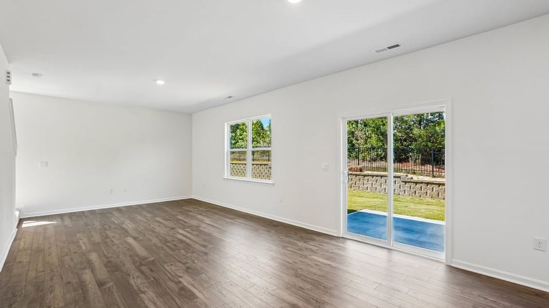 Spacious, unfurnished interior of a new home in Anderson Farm, Wendell (Image 10). Spacious, unfurnished interior of a new home in Anderson Farm, Wendell (Image 10).
