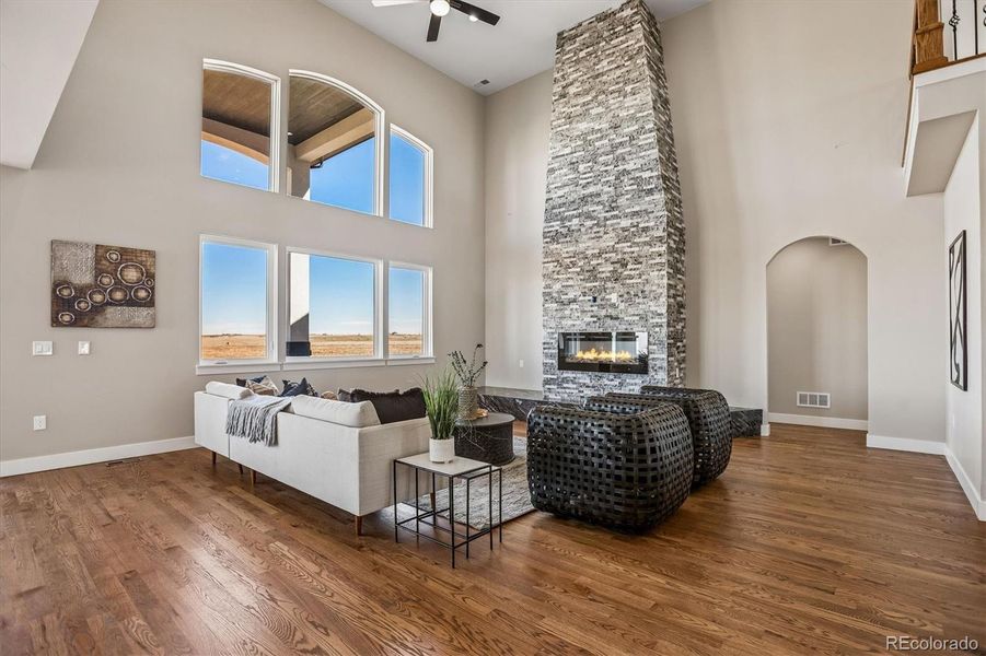 Furnished interior view inside a new home in , Hudson (Image 30).