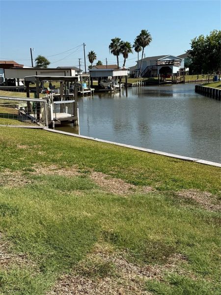 Canal view facing North