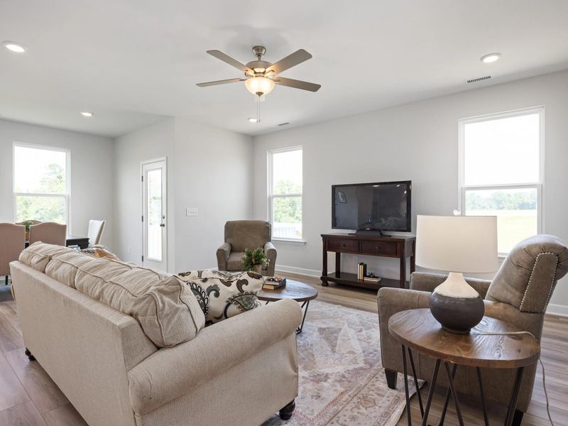 Representative furnished interior of a home built from the The Daphne C by Davidson Homes LLC in Windgate, Mooresville (Image 12).
