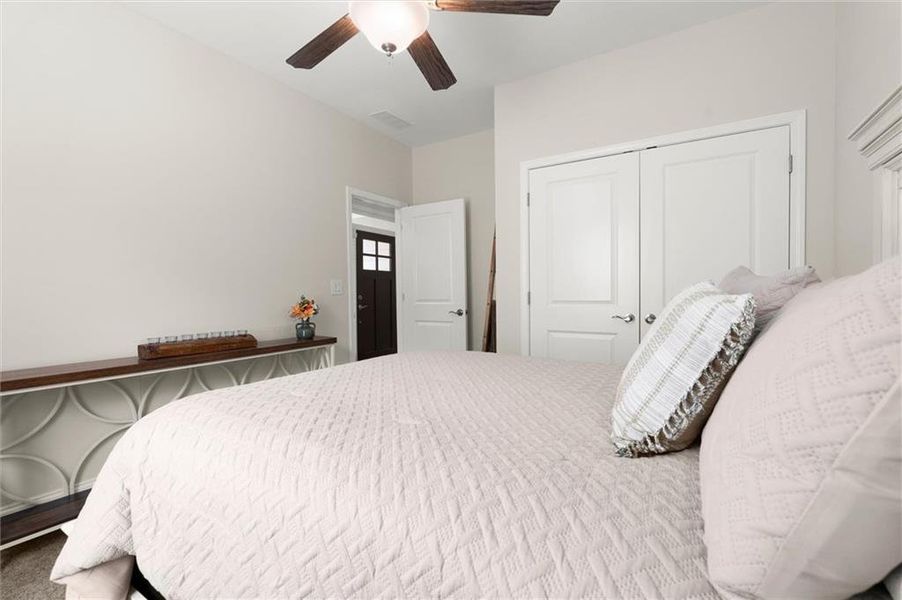 Furnished interior view inside a new home in , Woodstock (Image 40).