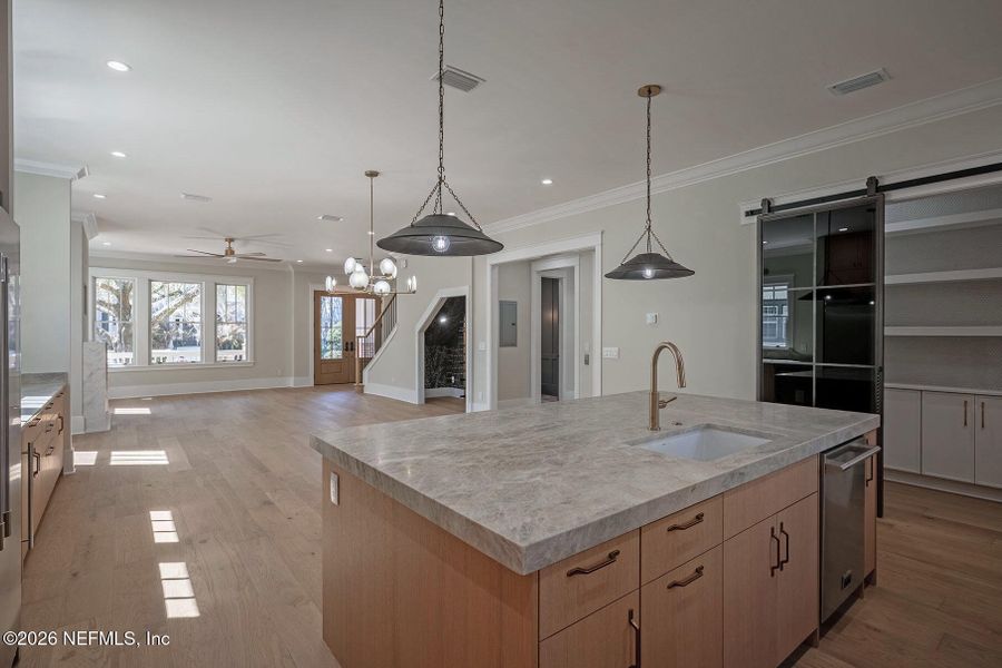 Furnished interior view inside a new home in , Jacksonville (Image 11).