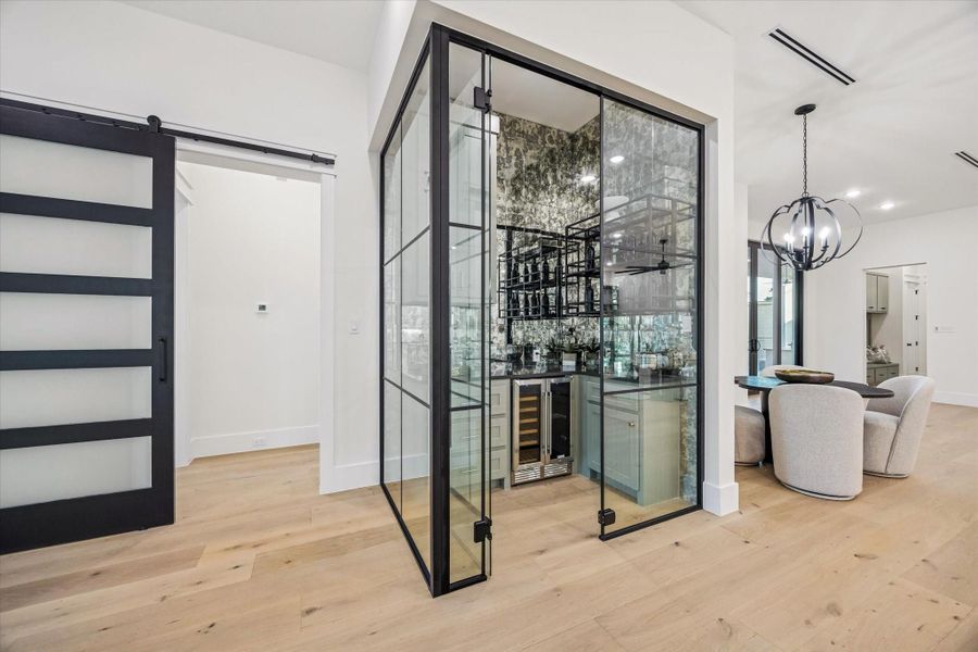 Furnished interior view inside a new home in , Houston (Image 20).