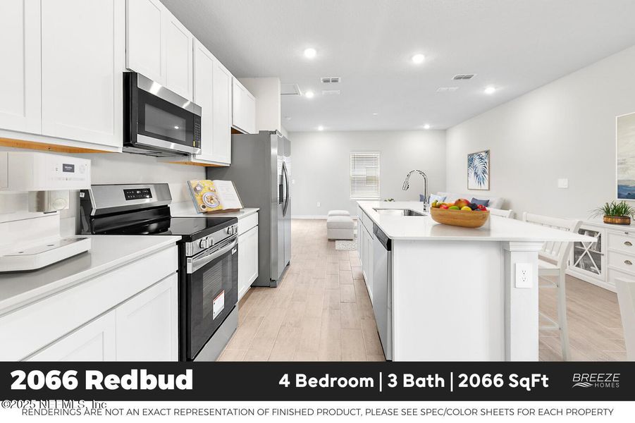 Furnished interior view inside a new home in Saddle Oaks, Jacksonville (Image 10). Furnished interior view inside a new home in Saddle Oaks, Jacksonville (Image 10).