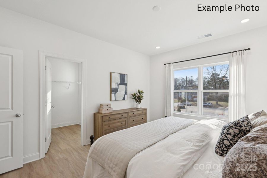 Furnished interior view inside a new home in , Charlotte (Image 19).