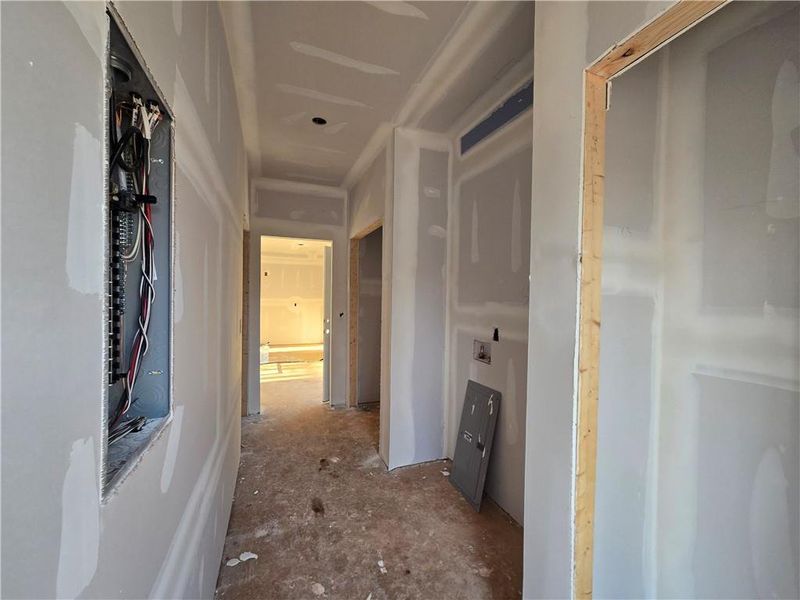 In-progress construction of a new home in , Lavonia, GA (Image 12).