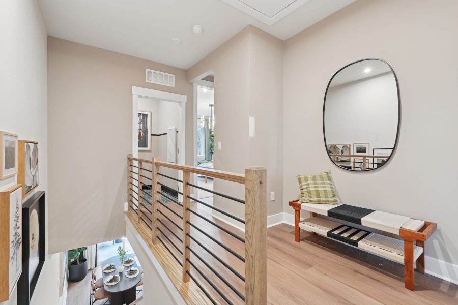 Representative furnished interior of a home built from the Mitchell by Tri Pointe Homes in Summit At Homestead, Chapel Hill (Image 18).