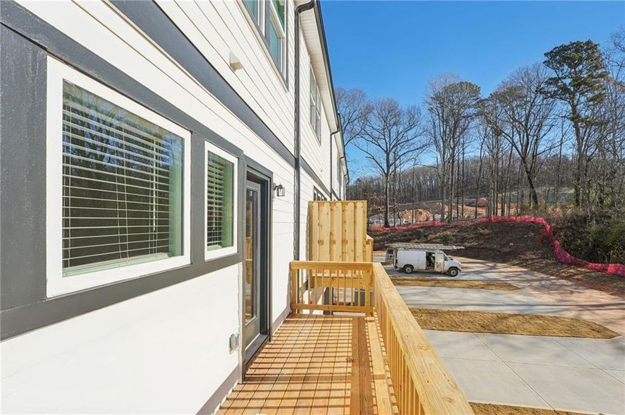 Exterior details and patio area of a home in , Cumming (Image 28).