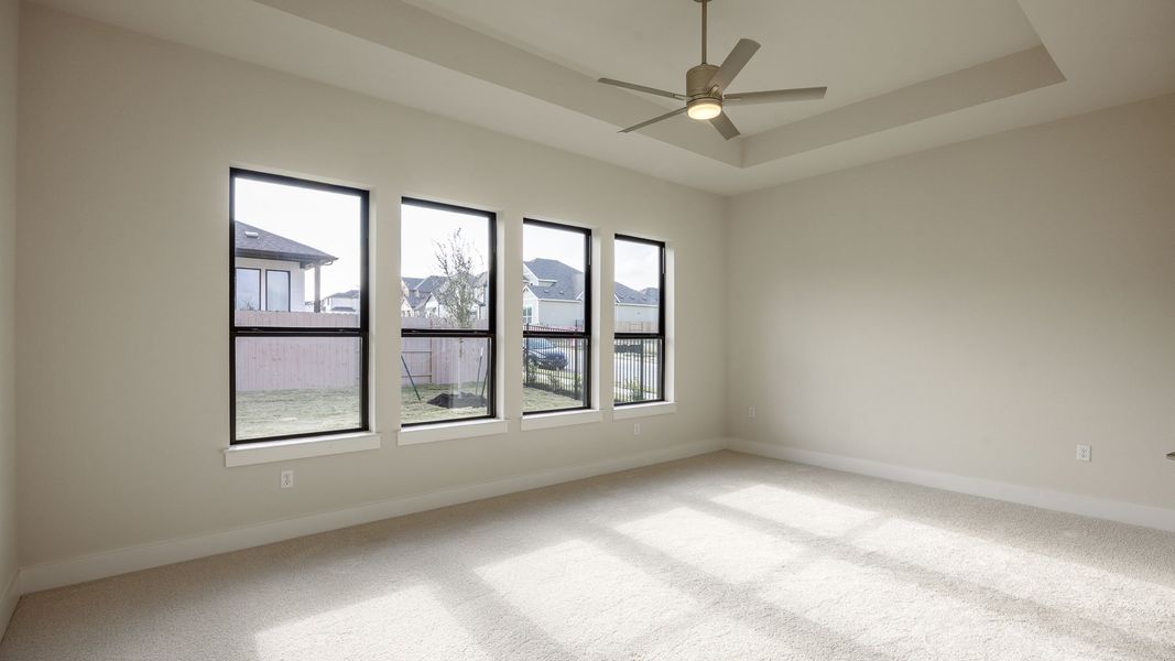 Spacious, unfurnished interior of a new home in Easton Park 60', Austin (Image 6).