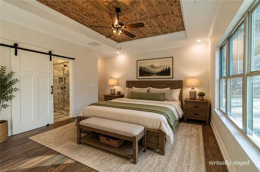 Furnished interior view inside a new home in , Jasper (Image 11).