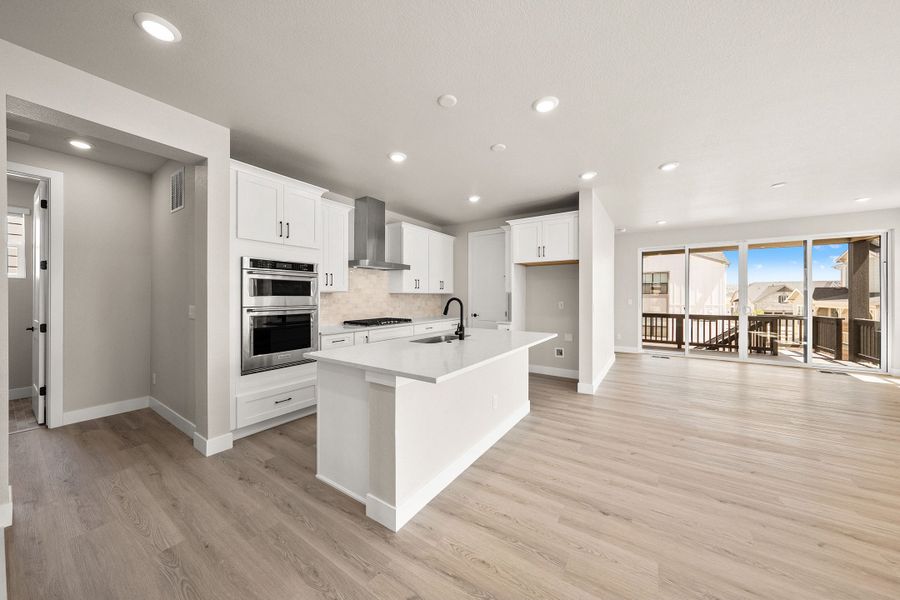 Furnished interior view inside a new home in Trumark Homes at Sterling Ranch, Littleton (Image 5).
